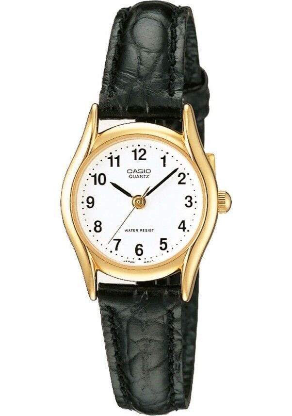 CASIO LTP-1094Q-7B1RDF SİYAH DERİ KORDON KADIN KOL SAATİ