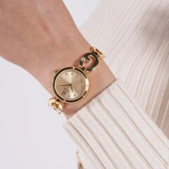 GUESS GUGW0759L2 ALTIN KAPLAMA KADIN KOL SAATİ