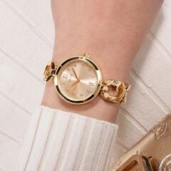 GUESS GUGW0759L2 ALTIN KAPLAMA KADIN KOL SAATİ
