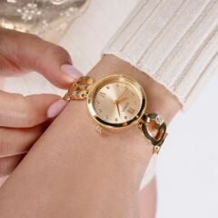 GUESS GUGW0759L2 ALTIN KAPLAMA KADIN KOL SAATİ