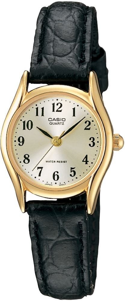 CASIO LTP-1094Q-7B2RDF SİYAH DERİ KORDON KADIN KOL SAATİ