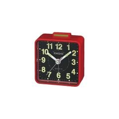 CASIO TQ-140-4DF ALARMLI KIRMIZI MİNİ ÇALAR MASA SAATİ