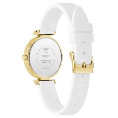 GUESS GUGW0912L2 BEYAZ SİLİKON KORDON KADIN KOL SAATİ