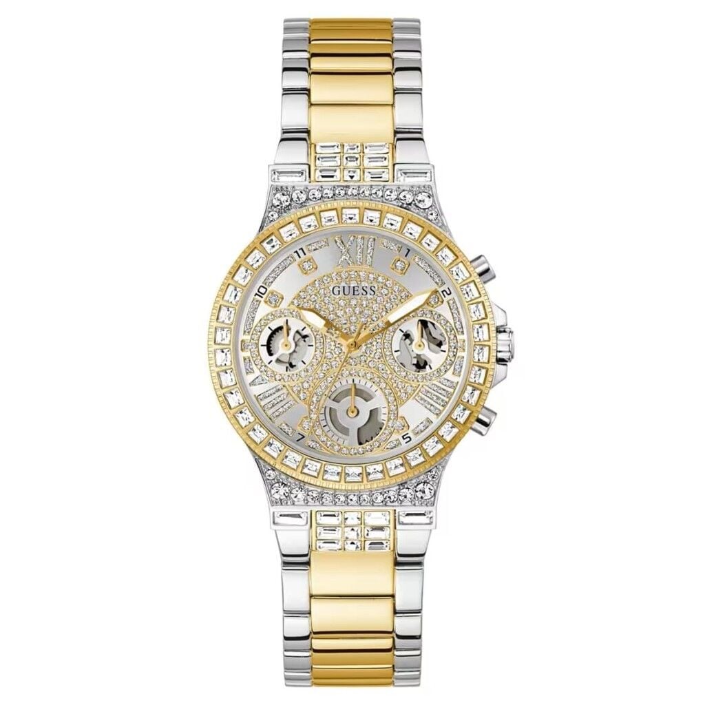 GUESS GUGW0320L7 ALTIN KAPLAMA TAŞLI KADIN KOL SAATİ