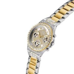 GUESS GUGW0320L7 ALTIN KAPLAMA TAŞLI KADIN KOL SAATİ