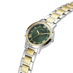 GUESS GUGW0404L5 ALTIN KAPLAMA YEŞİL KADRAN KADIN KOL SAATİ