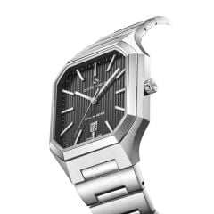 ROCHE MONTRE RMG8002-01 SWISS MADE SAFİR CAM ÇELİK KARE ERKEK KOL SAATİ
