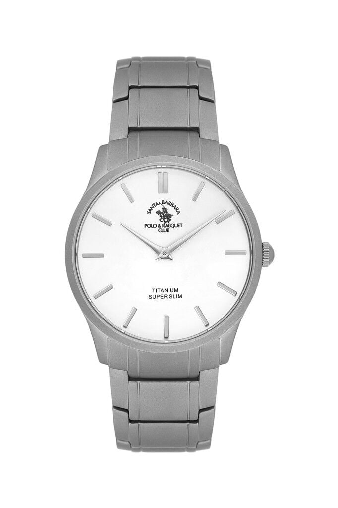 SANTA BARBARA POLO CLUB SB.4.10042-4 TİTANYUM SLIM İNCE ERKEK KOL SAATİ