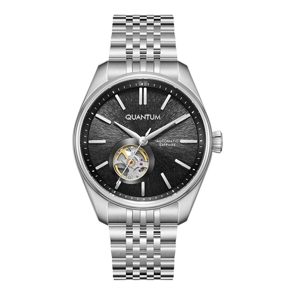 QUANTUM QMG1207.350 PİLSİZ OTOMATİK SAFİR CAM ÇELİK ERKEK KOL SAATİ