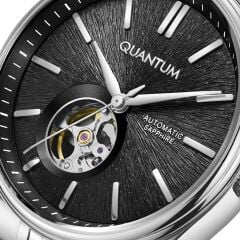 QUANTUM QMG1207.350 PİLSİZ OTOMATİK SAFİR CAM ÇELİK ERKEK KOL SAATİ
