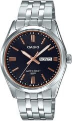 CASIO MTP-1335D-1A2VDF TAKVİMLİ METAL KLASİK ERKEK KOL SAATİ