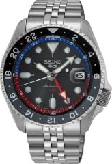 SEIKO 5 SPORTS GMT SSK019J PİLSİZ OTOMATİK SERAMİK BEZEL ÇELİK ERKEK KOL SAATİ