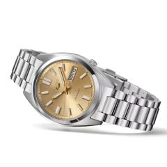 SEIKO 5 SRPL59J PİLSİZ OTOMATİK SARI KADRAN ÇELİK ERKEK KOL SAATİ