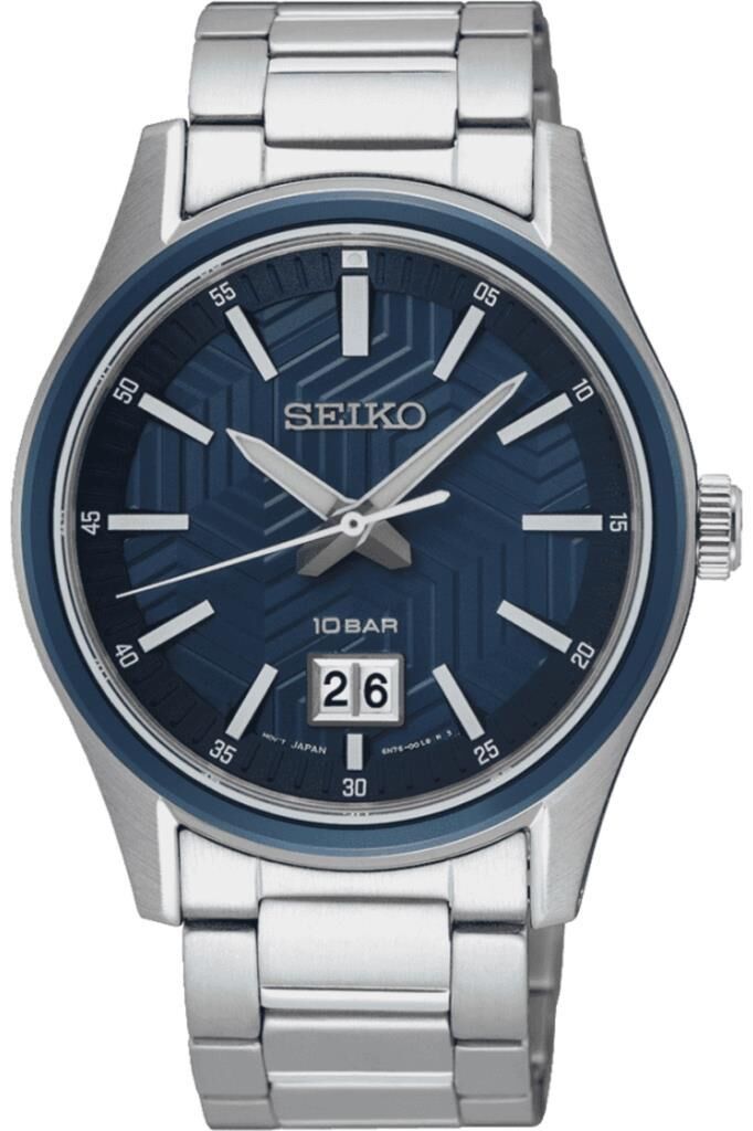 SEIKO SUR559P SAFİR CAM ÇELİK ERKEK KOL SAATİ