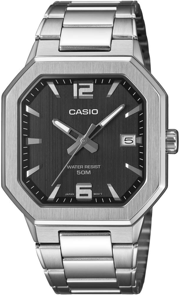 CASIO MTP-B195D-1AVDF KARE ÇELİK ERKEK KOL SAATİ