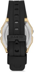 CASIO F-91WM-9ADF ASKER SAATİ SİYAH SİLİKON KORDON DİJİTAL ERKEK KOL SAATİ