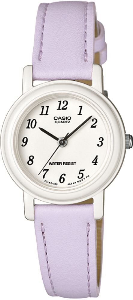 CASIO LQ-139L-6BDF MOR DERİ KORDON KADIN KOL SAATİ