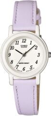 CASIO LQ-139L-6BDF MOR DERİ KORDON KADIN KOL SAATİ