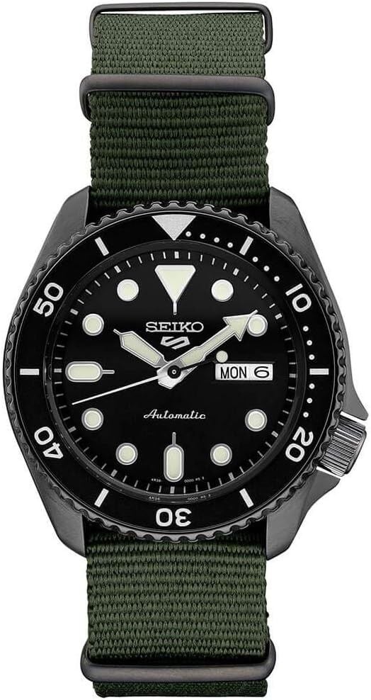SEIKO 5 SPORTS SRPD91 YEŞİL PALASKA KORDON ERKEK KOL SAATİ