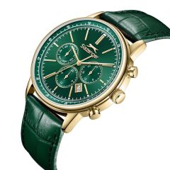 SLAZENGER SL.09.2539.2.03 YEŞİL DERİ KORDON ERKEK KOL SAATİ