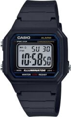 CASIO W-217H-1AVDF SİLİKON KORDON DİJİTAL ERKEK KOL SAATİ