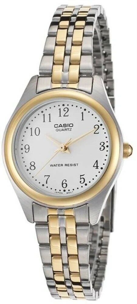 CASIO LTP-1129G-7BR ALTIN KAPLAMA RAKAMLI KADIN KOL SAATİ