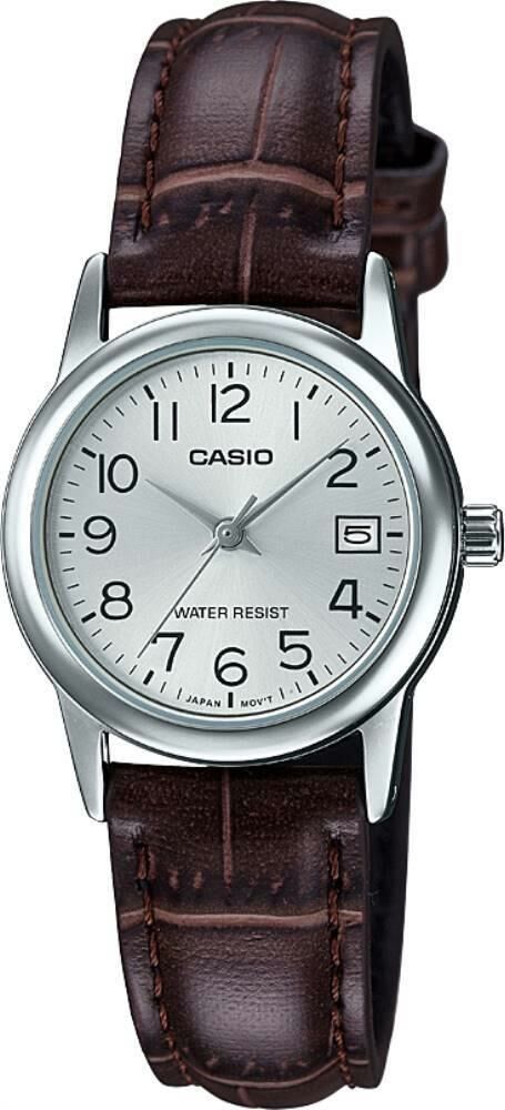 CASIO LTP-V002L-7B2UDF RAKAMLI DERİ KORDON BAYAN KOL SAATİ