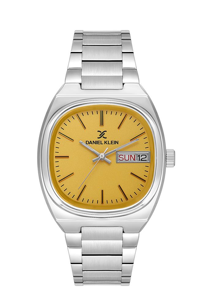 DANIEL KLEIN DK102-DK.1.13751-2 SARI KADRAN METAL ERKEK KOL SAATİ