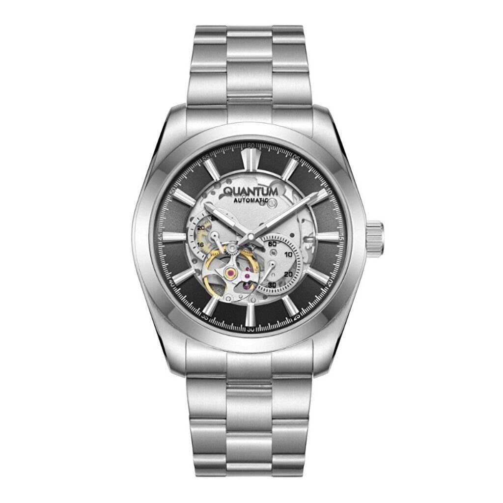QUANTUM QMG1132.350 PİLSİZ OTOMATİK SAFİR CAM ÇELİK ERKEK KOL SAATİ