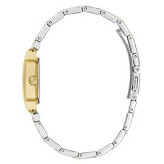 GUESS GUGW1096L3 ALTIN KAPLAMA KARE TAŞLI KADIN KOL SAATİ