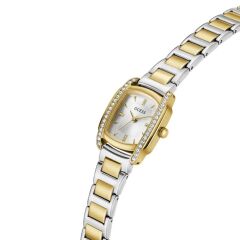 GUESS GUGW1096L3 ALTIN KAPLAMA KARE TAŞLI KADIN KOL SAATİ