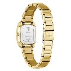 GUESS GUGW1096L2 ALTIN KAPLAMA KARE TAŞLI KADIN KOL SAATİ