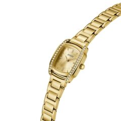 GUESS GUGW1096L2 ALTIN KAPLAMA KARE TAŞLI KADIN KOL SAATİ