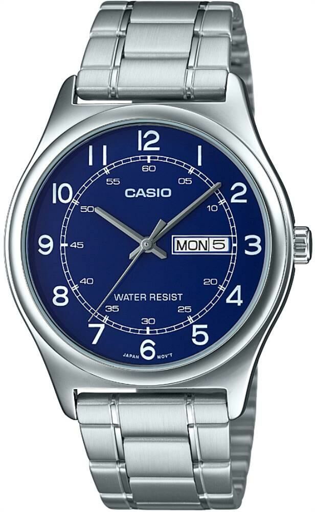 CASIO MTP-V006D-2BUDF METAL RAKAMLI TAKVİMLİ ERKEK KOL SAATİ