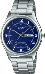 CASIO MTP-V006D-2BUDF METAL RAKAMLI TAKVİMLİ ERKEK KOL SAATİ