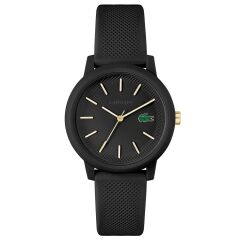 LACOSTE LAC2001212 SİYAH SİLİKON KORDON KADIN KOL SAATİ