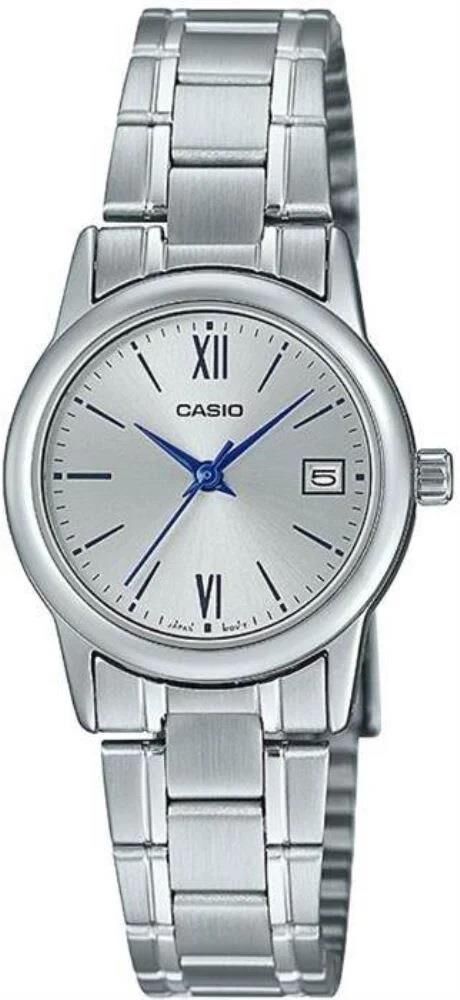 CASIO LTP-V002D-7B3UDF METAL TAKVİMLİ KADIN KOL SAATİ