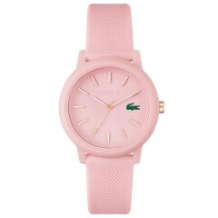 LACOSTE LAC2001213 PEMBE SİLİKON KORDON KADIN KOL SAATİ
