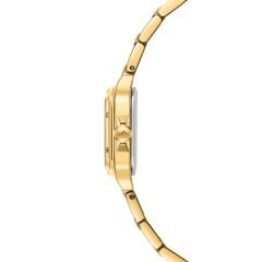 ROCHE MONTRE RML5022-05 SWISS MADE SAFİR CAM YEŞİL KADRAN ALTIN KAPLAMA KARE KADIN KOL SAATİ