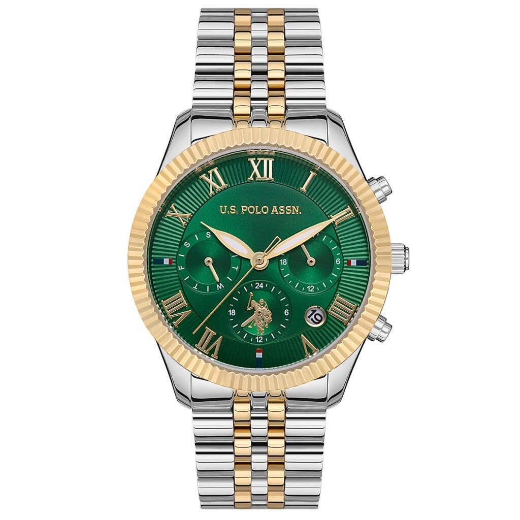 U.S. POLO ASSN. USPA2040-08 ALTIN KAPLAMA KADIN KOL SAATİ