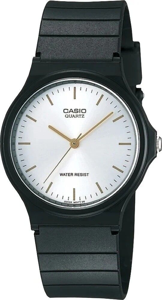 CASIO MQ-24-7E2LDF SİYAH SİLİKON KORDON UNISEX KOL SAATİ