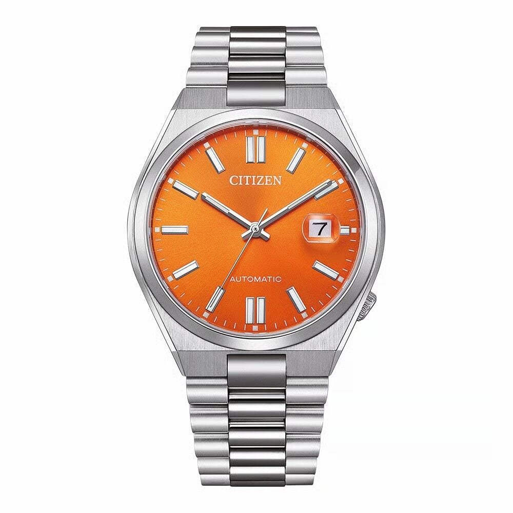 CITIZEN TSUYOSA NJ0151-88Z PİLSİZ OTOMATİK SAFİR CAM ÇELİK ERKEK KOL SAATİ