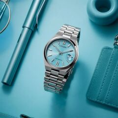 CITIZEN TSUYOSA NJ0151-88M PİLSİZ OTOMATİK SAFİR CAM ÇELİK ERKEK KOL SAATİ