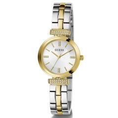 GUESS GUGW0762L5 ALTIN KAPLAMA TAŞLI KADIN KOL SAATİ