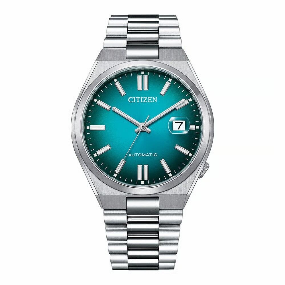 CITIZEN TSUYOSA NJ0151-88X PİLSİZ OTOMATİK SAFİR CAM ÇELİK ERKEK KOL SAATİ