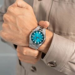 CITIZEN TSUYOSA NJ0151-88X PİLSİZ OTOMATİK SAFİR CAM ÇELİK ERKEK KOL SAATİ