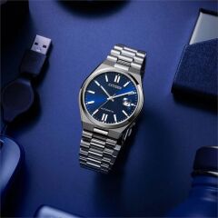 CITIZEN TSUYOSA NJ0150-81L PİLSİZ OTOMATİK SAFİR CAM ÇELİK ERKEK KOL SAATİ
