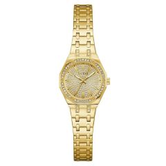 GUESS GUGW0931L2 ALTIN KAPLAMA TAŞLI KADIN KOL SAATİ