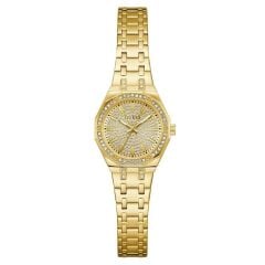 GUESS GUGW0931L2 ALTIN KAPLAMA TAŞLI KADIN KOL SAATİ