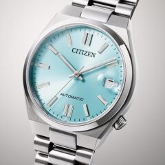 CITIZEN TSUYOSA NJ0200-50L PİLSİZ OTOMATİK SAFİR CAM ÇELİK ERKEK KOL SAATİ